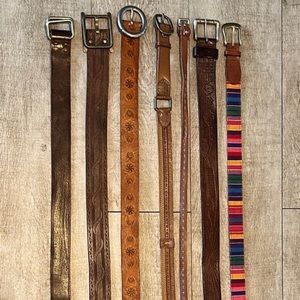 Set of Belts (includes 7 bets)